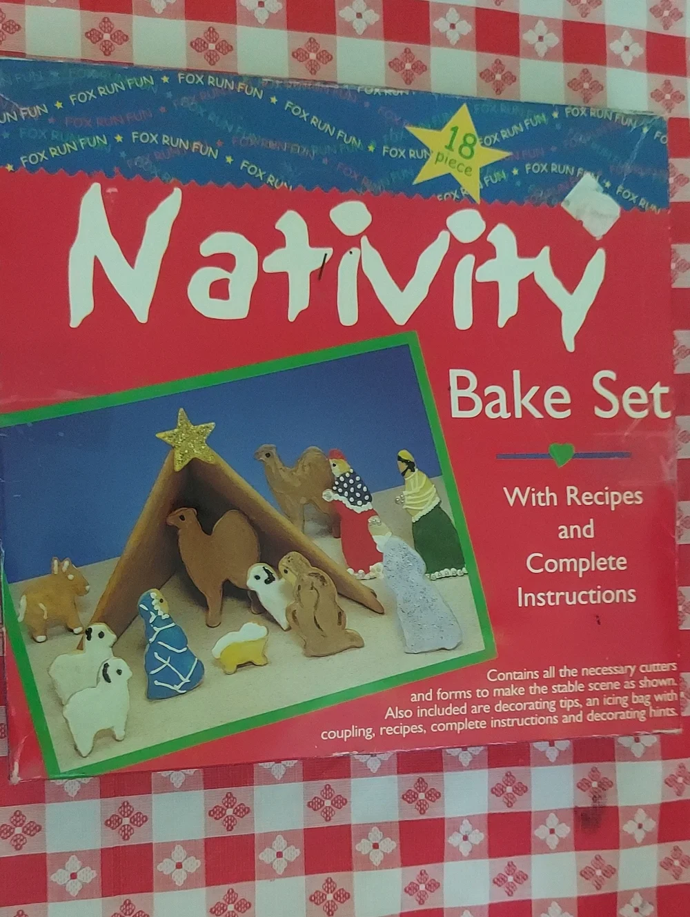 Nativity Bake Set - Red - (Unbranded)
